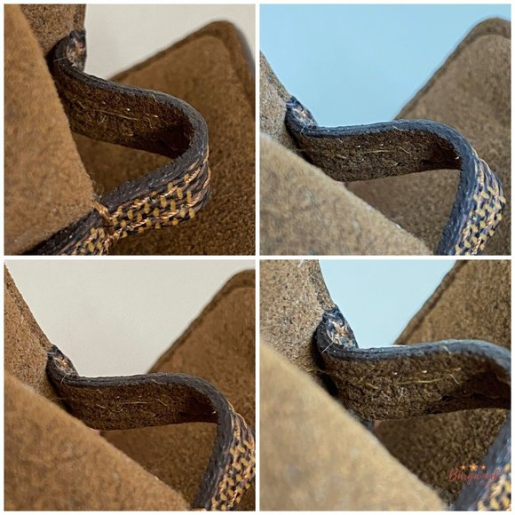 Authentic Louis Vuitton Brown Damier Ebene Coated Canvas Square Cufflinks Case - Picture 13 of 13